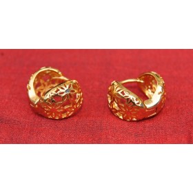 Gold Filigree Earrings
